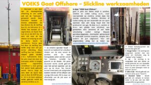 VOEKS Gaat Offshore Slickline werkzaamheden